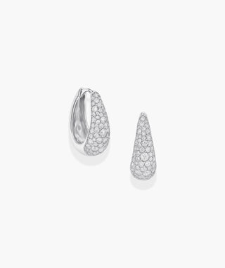 Argolla Oval con brillos