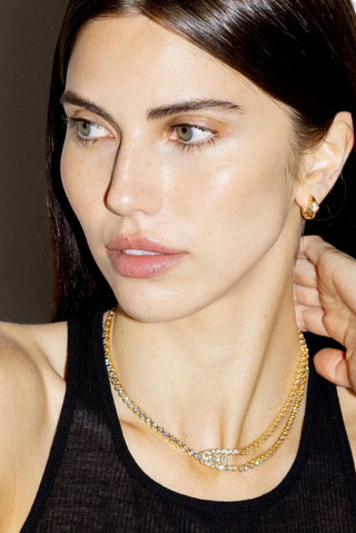 Tension Tennis Necklace