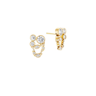 Metal Web Earring