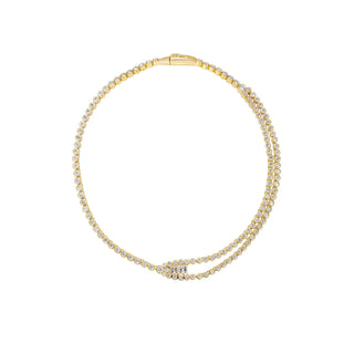 Tension Tennis Necklace